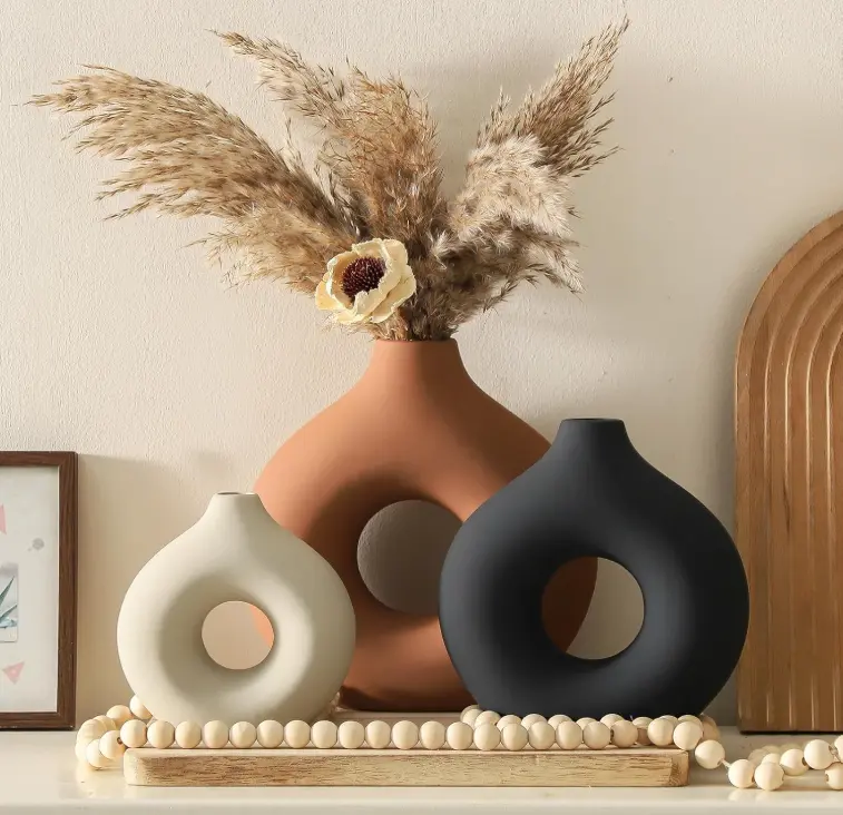 Ceramic Vase Home Table Decor.